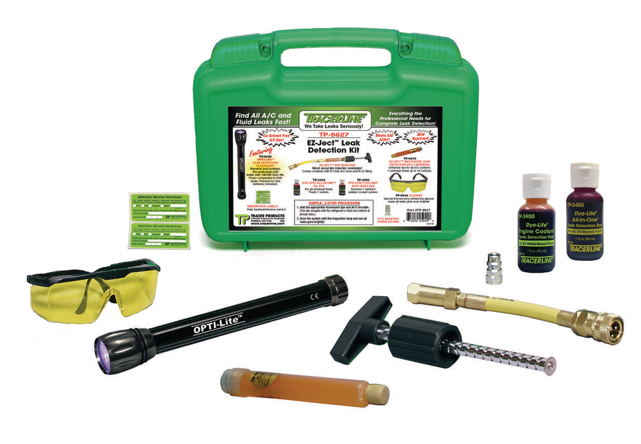 Tracerline TP8627 EZJect Leak Detection Kit Mass Transit