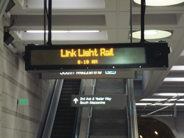 LED Passenger Information Display Mass Transit
