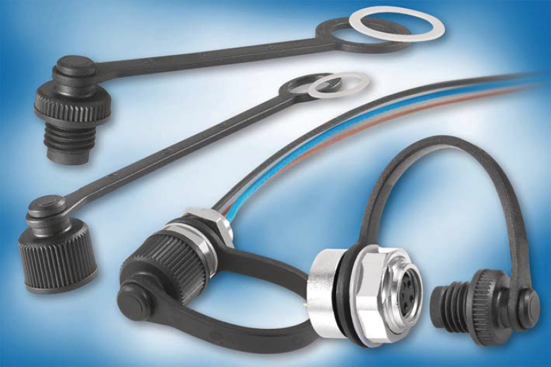 Protective Caps for M8 Panel Connectors Mass Transit