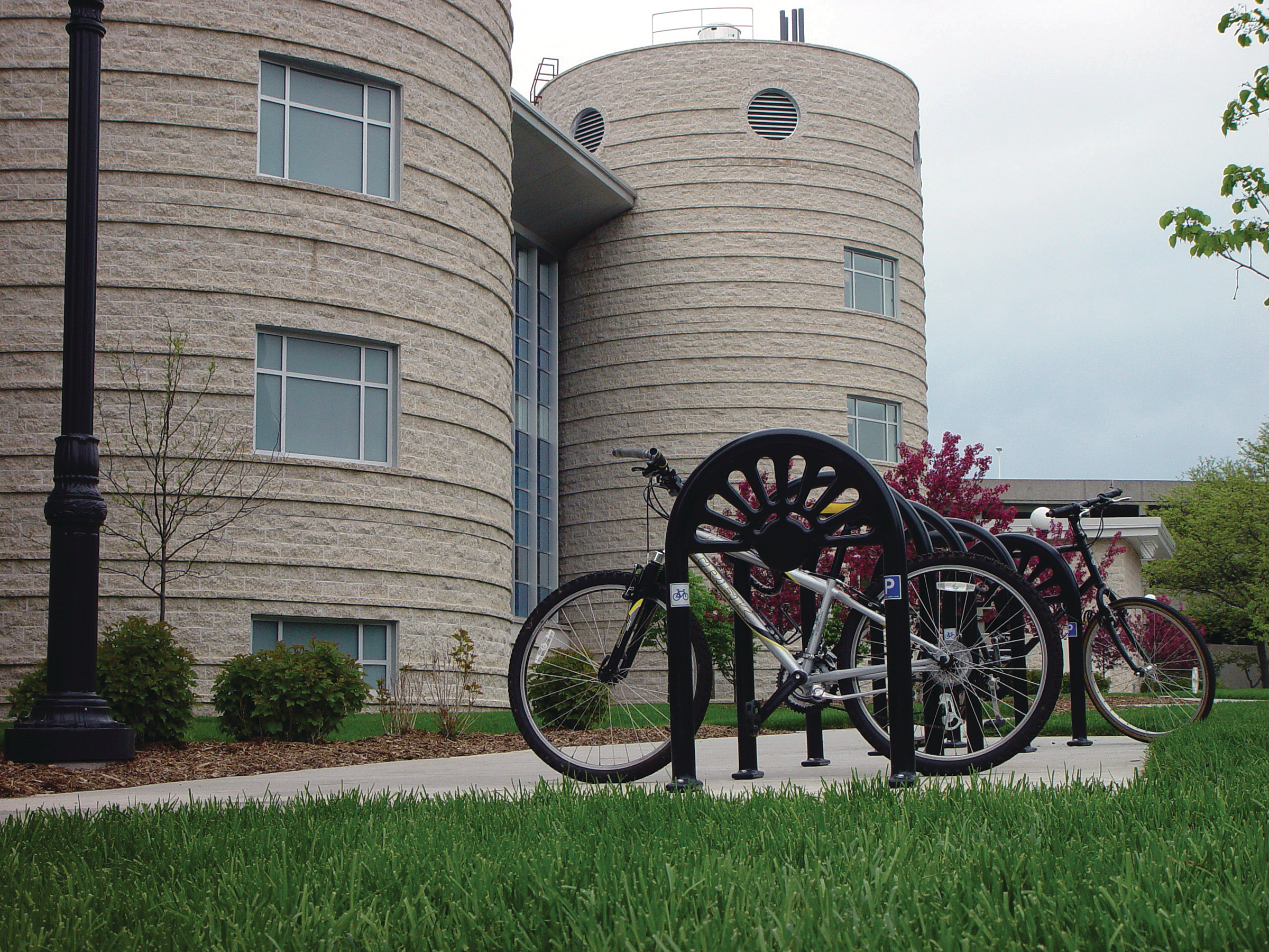CycleSafe Vintage bike racks are the perfect complement to urban planners&rsquo; historic streetscapes