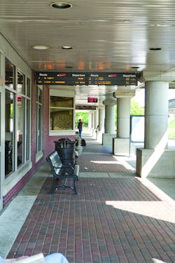 STOPwatch@theStop allows riders to see the exact minutes until their bus arrives at the Illinois Terminal Building. STOPwatch@theStop allows riders to see the exact minutes until their bus arrives at the Illinois Terminal Building.