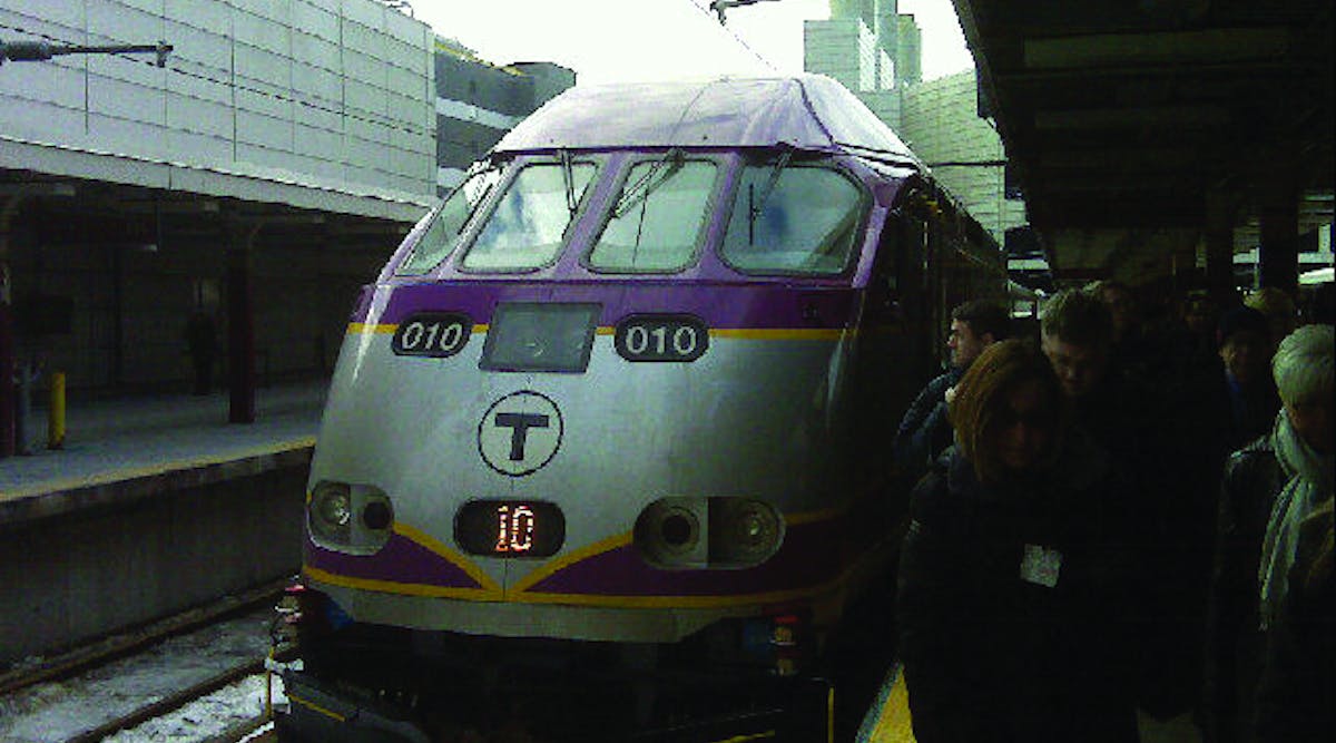 In February of this year, MBTA debuted a new diesel-electric locomotive, one of two trains purchased from the Utah Transit Authority, and marks the first time in more than two decades that new locomotives will join the MBTA&rsquo;s commuter rail fleet.