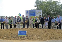 The “dig”nitaries (left to right): Metro bus operator Orlando Jones, ATU 627 President Troy Miller, Metro CEO Terry Garcia Crews, Ohio Department of Transportation Engineer Joe Vogel, OKI Director of Communications Brian Cunningham, Hamilton County Commissioners President Greg Hartmann, City of Cincinnati Vice Mayor Roxanne Qualls, Federal Transit Administration Region 5 Planner Vanessa Adams, SORTA Vice Chair Dr. Margaret Gutsell, Ohio House of Representatives 31st District Denise Driehaus, City of Cincinnati Councilman Wendell Young, US Senator Sherrod Brown Staff Assistant Jessica Pauley, SORTA board member Tom Hodges, Metro bus operator Yolanda Baxter-Lewis and Metro bus operator Michael Gadd. The “dig”nitaries (left to right): Metro bus operator Orlando Jones, ATU 627 President Troy Miller, Metro CEO Terry Garcia Crews, Ohio Department of Transportation Engineer Joe Vogel, OKI Director of Communications Brian Cunningham, Hamilton County Commissioners President Greg Hartmann, City of Cincinnati Vice Mayor Roxanne Qualls, Federal Transit Administration Region 5 Planner Vanessa Adams, SORTA Vice Chair Dr. Margaret Gutsell, Ohio House of Representatives 31st District Denise Driehaus, City of Cincinnati Councilman Wendell Young, US Senator Sherrod Brown Staff Assistant Jessica Pauley, SORTA board member Tom Hodges, Metro bus operator Yolanda Baxter-Lewis and Metro bus operator Michael Gadd.