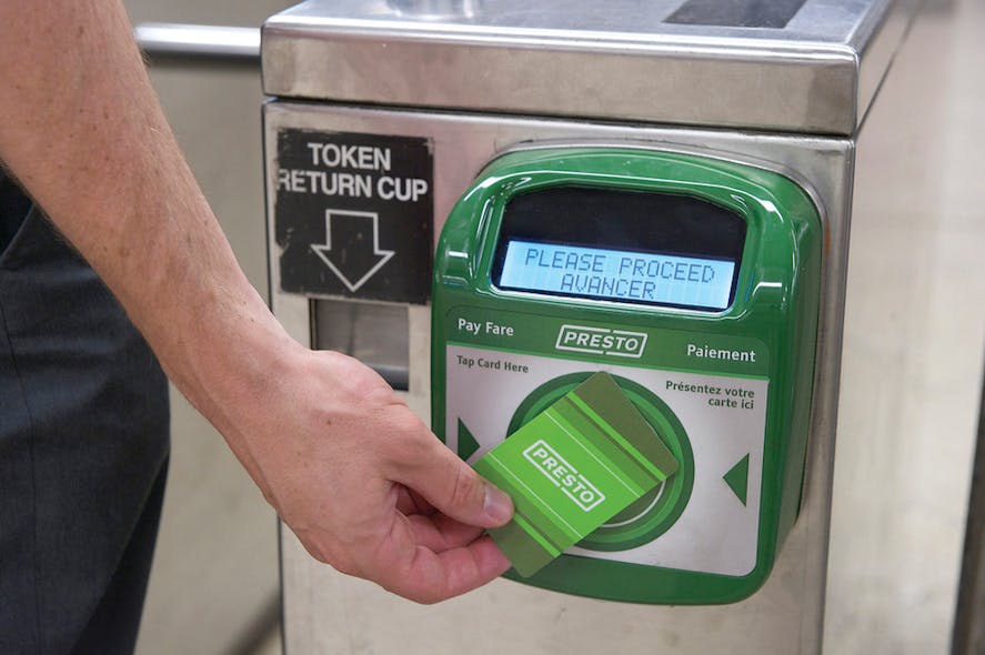 Half of All TTC Buses Now Have Presto Mass Transit