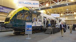 The Denton County Transportation Authority (DCTA) ordered 11 diesel-electric GTW 2/6 articulated rail vehicles from Stadler Rail.