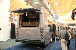 Thermo King rear-mount HVAC units efficiently deliver passenger comfort for bus applications. The T Series is now available with the new Thermo King brushless motor, reducing the HVAC unit weight by 20 percent to further improve fuel economy and lower operation costs.
