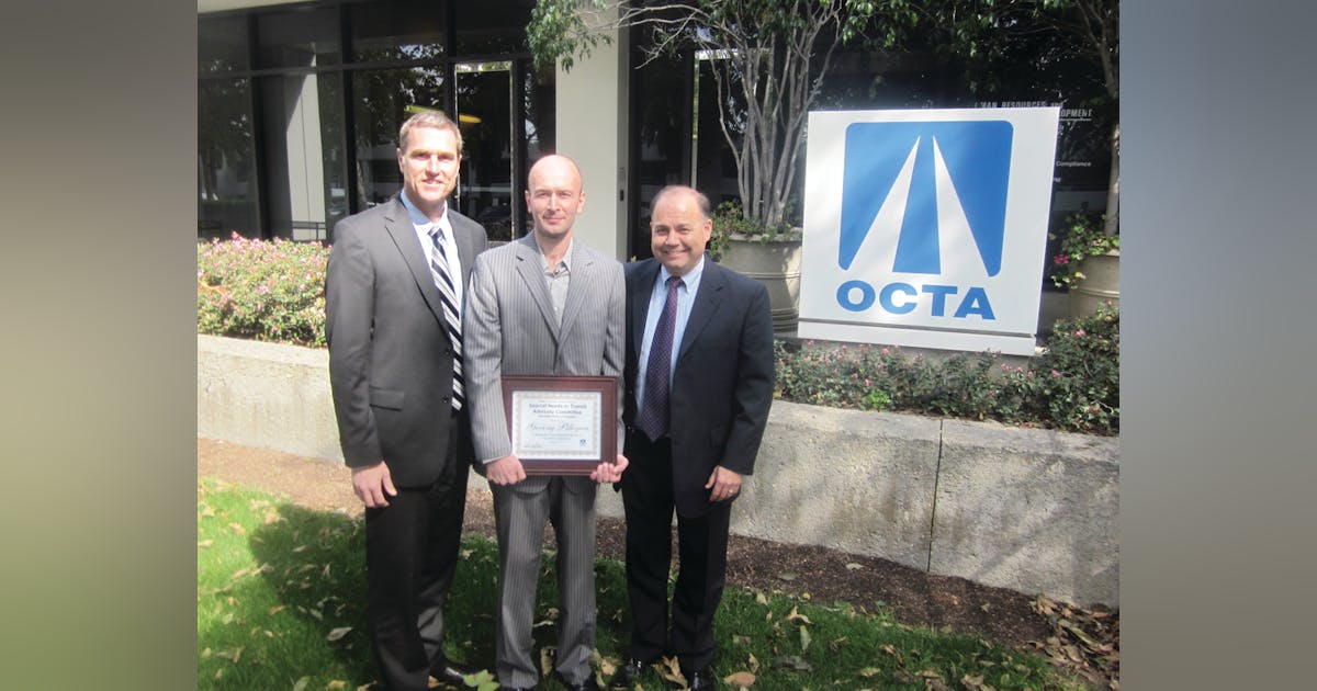 American Logistics Company Driver Receives Award from OCTA | Mass Transit