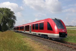 Alstom Transport Coradia Lint train. Alstom Transport Coradia Lint train.