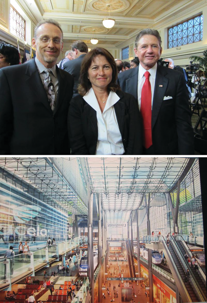 Andy Kunz with DC Planning Director Harriet Tregoning & Chip Akridge.