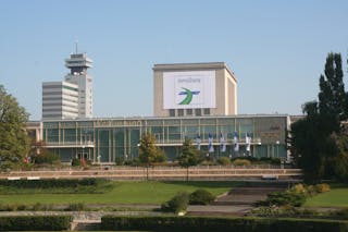 InnoTrans is an interlinked network of 26 fair halls, covering a display area of 1,722,224 square feet.