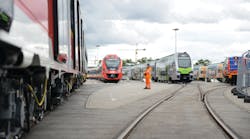 InnoTrans set up takes about seven days.