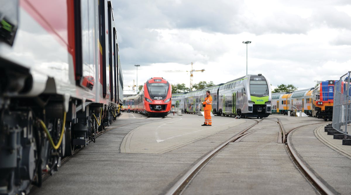 InnoTrans set up takes about seven days.