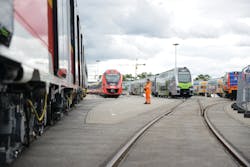InnoTrans set up takes about seven days. InnoTrans set up takes about seven days.