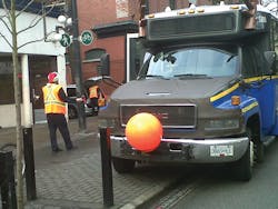 The ReinBus Community Shuttle made a special stop last year at Gospel Mission on Vancouver's Skid Row to drop off warm clothes that had been collected from TransLink's Lost Property Office. The ReinBus Community Shuttle made a special stop last year at Gospel Mission on Vancouver's Skid Row to drop off warm clothes that had been collected from TransLink's Lost Property Office.
