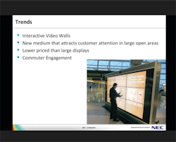 Digital signs within transit stations are ecoming more interactive in order to engage customers and create sales. Digital signs within transit stations are ecoming more interactive in order to engage customers and create sales.
