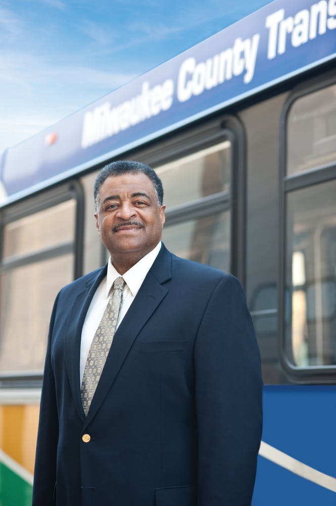Milwaukee County Transit System Managing Director Lloyd Grant