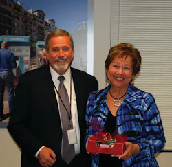 Citing her years of commitment to regional transit leadership, Valley Metro CEO Steve Banta names an annual transit internship program in honor of its longest-serving board member, Glendale Mayor Elaine Scruggs.