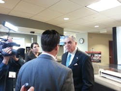 CNN&apos;s Drew Griffin interviews Secretary Ray LaHood at the USHSR Conference.