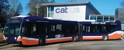 Clemson Area Transit is putting into service the first articulated bus in South Carolina. The bus was purchased from Nova Bus and has been called the &ldquo;Bendy Bus&rdquo; by the agency. The high-capacity vehicle provides optimal passenger flow since it offers the industry&rsquo;s largest center aisle. It is also equipped with Nova Bus&rsquo; proprietary electric engine cooling system.