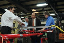 Peter Rogoff, administrator of the U.S. Federal Transit Administration (FTA), visited TransTech of South Carolina on Feb. 22 Peter Rogoff, administrator of the U.S. Federal Transit Administration (FTA), visited TransTech of South Carolina on Feb. 22