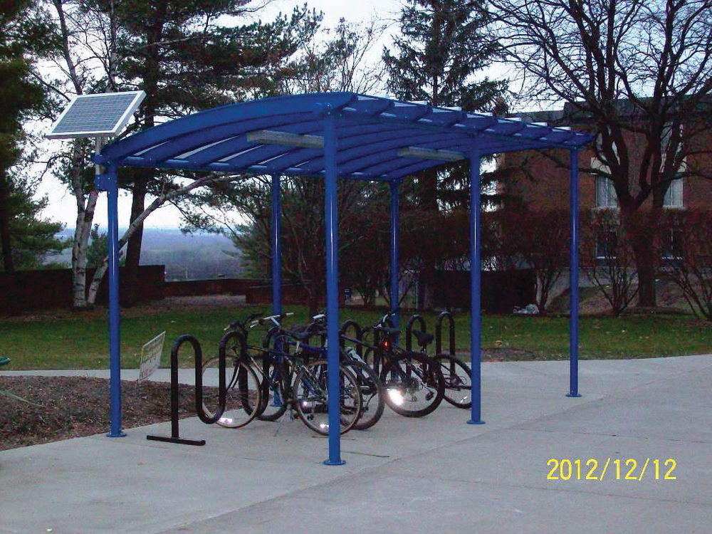 The Van-Gard is the 11th addition to Duo-Gard's standard bike shelter models.
