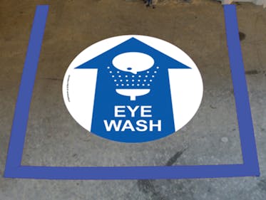 InSite Solutions Creates Floor Marking Tape Kit for Eye Wash ...