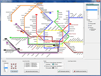PTraffic Pro offers functions to enter and manage your stations, lines and time schedules.