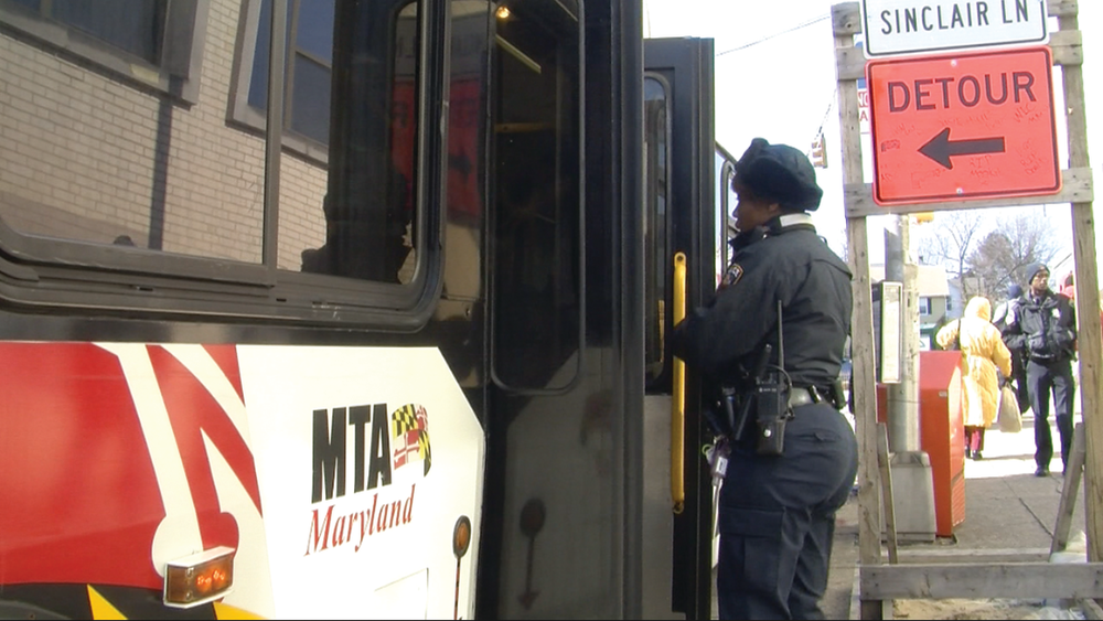 MTA police have teamed up with other police forces to curb electronics thefts in Baltimore.
