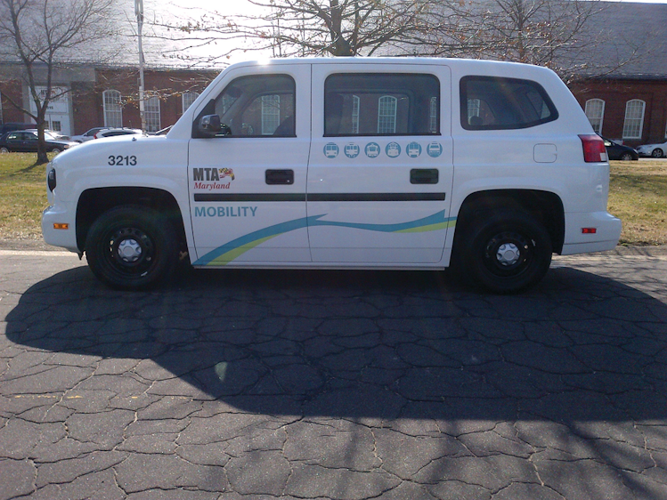 MD MTA Unveils New 'MV1' Mobility Vehicles Mass Transit