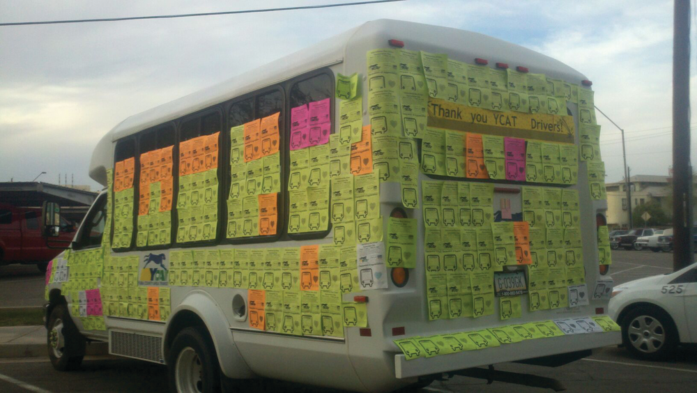 On March 18, Yuma County Intergovernmental Public Transportation Authority (YCIPTA) celebrated its first International Bus Driver Appreciation Day, recognizing its 29 operators who keep the transit system running smoothly.