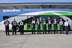 This April, Omnitrans buses will surpass the 100 million mile mark in CNG miles traveled. This April, Omnitrans buses will surpass the 100 million mile mark in CNG miles traveled.