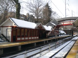 After the Allen Lane station was rebuilt on SEPTA&apos;s regional rail line, agency leaders said riders there have taken efforts to keep the station clean.