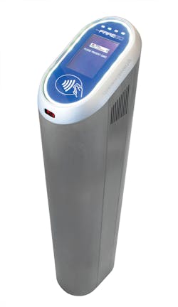 With its compact dimensions, a shapely and rugged housing, and fast processing the FareGo Val SV|50is suitable for permanent indoor and outdoor operation at bus stops and railway stations. With its compact dimensions, a shapely and rugged housing, and fast processing the FareGo Val SV|50is suitable for permanent indoor and outdoor operation at bus stops and railway stations.