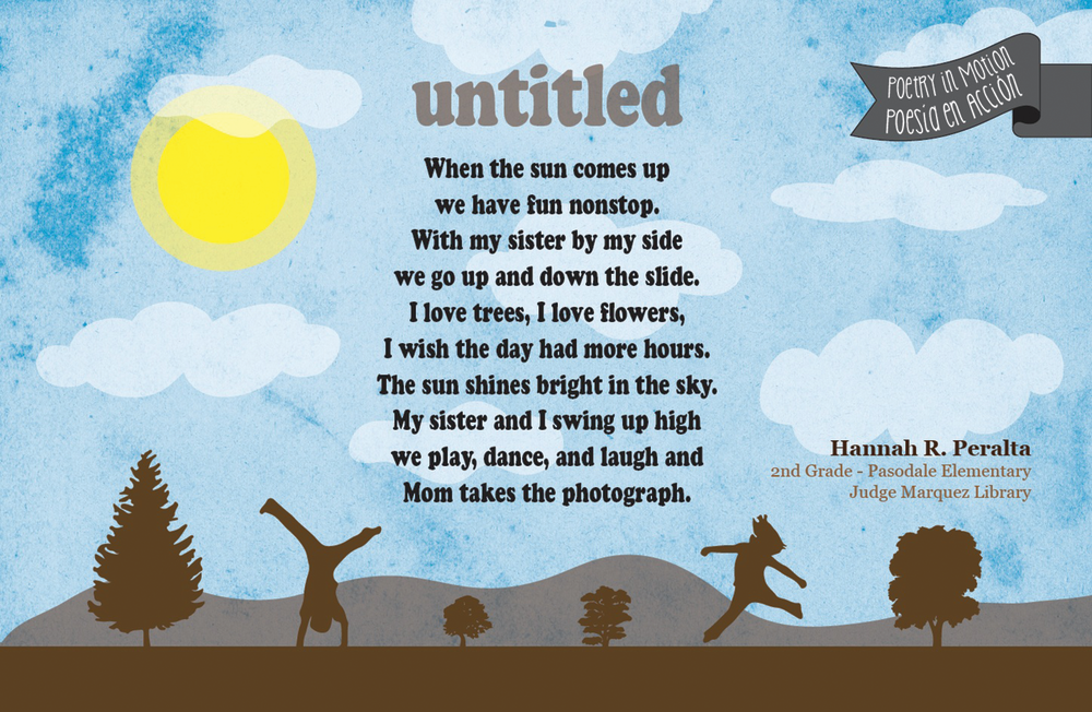 Sun Metro is partnering with the El Paso Public Library for National Poetry Month.