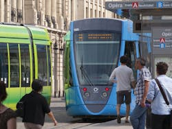Hybrid systems like the Alstom Citadis in Ottawa can act as both a downtown streetcar circulator and regional light rail system in cities. Hybrid systems like the Alstom Citadis in Ottawa can act as both a downtown streetcar circulator and regional light rail system in cities.