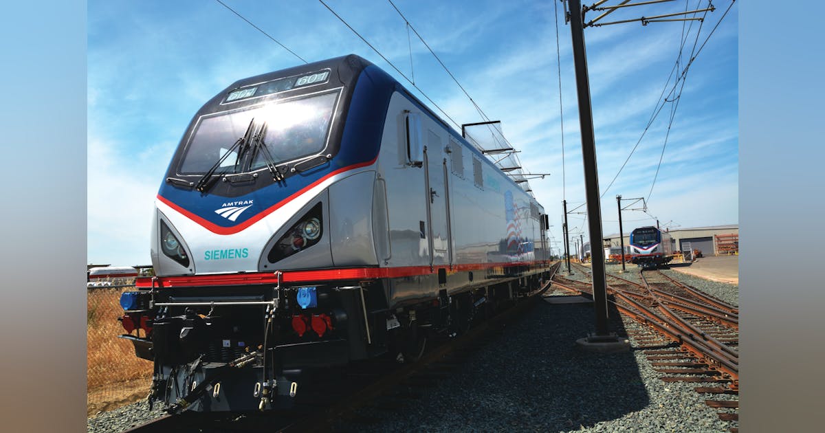 Amtrak electric trains on sale