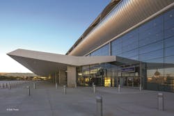 The PHX Sky Train opened April 8 at Phoenix Sky Harbor International Airport.
