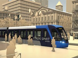 Citadis Spirit will be manufactured in North America as of 2015. Citadis Spirit will be manufactured in North America as of 2015.