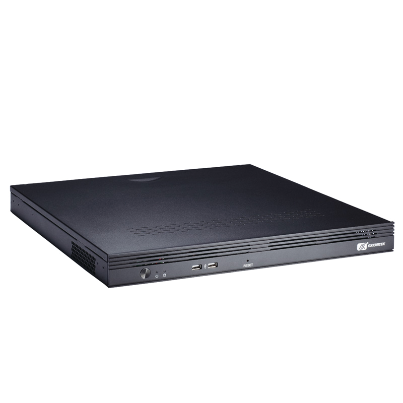 The 19-inch 1U AX61131TM is a solid industrial chassis with comprehensive support for automation, mail sever, firewall, ISP, and telecommunications.