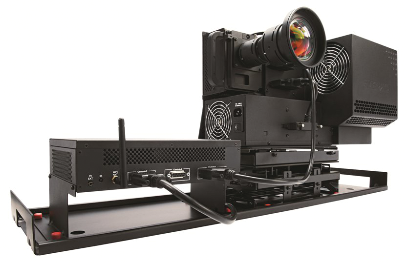 The rear projection light comes with all features.