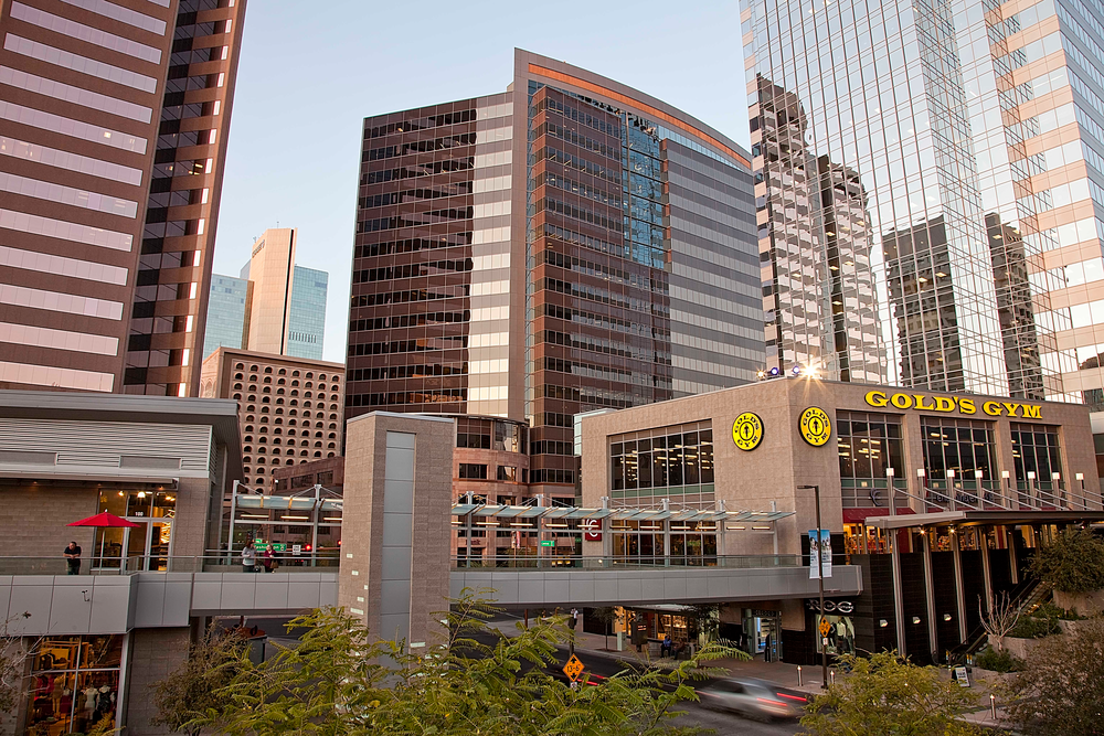 CityScape surroundings in downtown Phoenix.