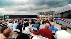 COTA broke ground on its new CNG fueling station on May 16.