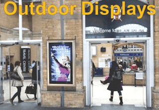 Dynamic outdoor digital signage is becoming a much easier investment for businesses and transit agencies.