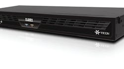 The H264-16CH-ENCDR is a high-performance, 16-channel H.264 encoder that allows for the use of analog cameras side-by-side with IP models within a VMS network.