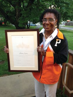 First Transit driver Helen Joynes was recently recognized by the Princeton University Class of 2013 as one of its honorary graduates for her distinguished service to the university.