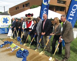 Cincinnati Metro broke ground on its new Uptown Transit District on May 31. Cincinnati Metro broke ground on its new Uptown Transit District on May 31.