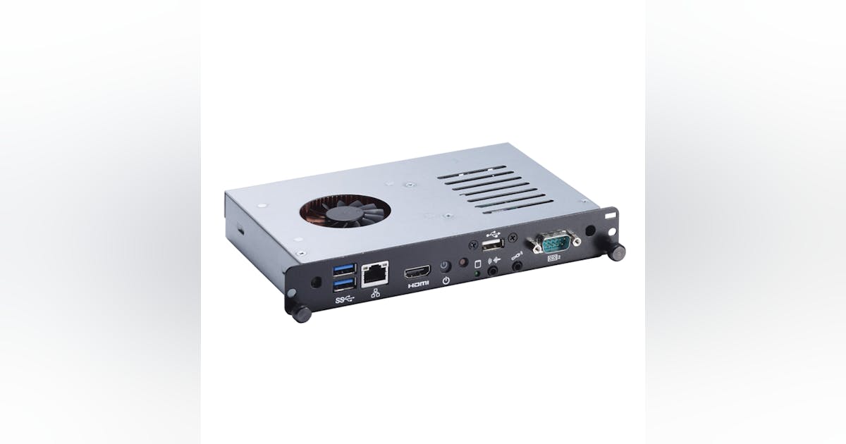 Axiomtek OPS880 – Advanced OPS Digital Signage Player Featuring 4th ...
