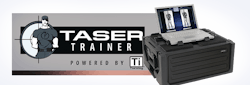 Taser trainer allows for simplified training for police officers. Taser trainer allows for simplified training for police officers.