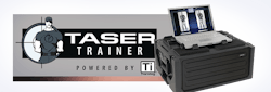 Taser trainer allows for simplified training for police officers. Taser trainer allows for simplified training for police officers.