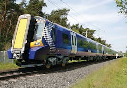 ScotRail will offer free Wi-Fi in its new train fleet. ScotRail will offer free Wi-Fi in its new train fleet.